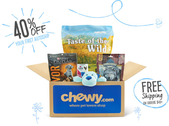 40% Off Your First Autoship and Free Shipping on Orders Over $49